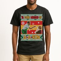 Ya Done Messed Up A A Ron Ugly Christmas Funny Tall T-Shirt
