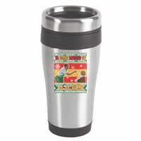 Ya Done Messed Up A A Ron Ugly Christmas Funny 16oz Travel Tumbler
