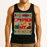 Ya Done Messed Up A A Ron Ugly Christmas Funny Tank Top