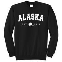 Alaskas AK Retro Vintage Gift Tall Sweatshirt