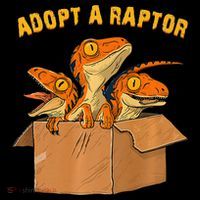 Adopt A Raptor Funny Tee Most Amazing Pets Apron