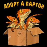 Adopt A Raptor Funny Tee Most Amazing Pets Bucket Hat