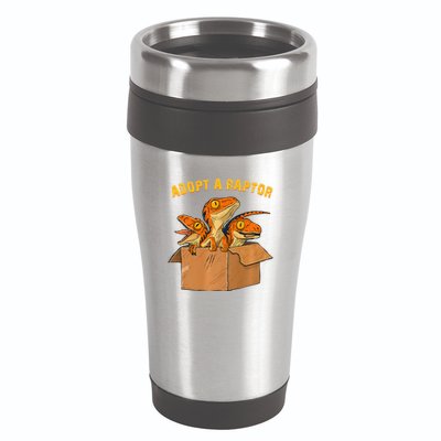 Adopt A Raptor Funny Tee Most Amazing Pets 16oz Travel Tumbler