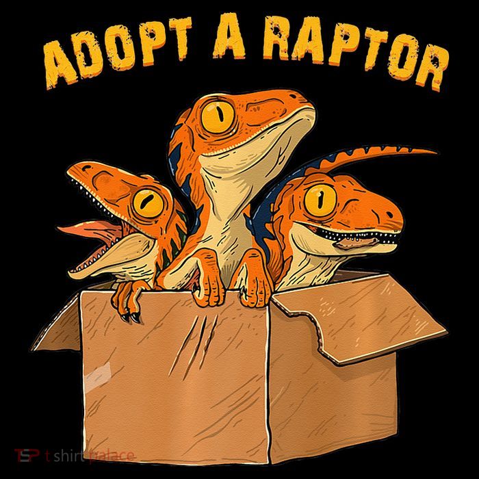 Adopt A Raptor Funny Tee Most Amazing Pets Magnet
