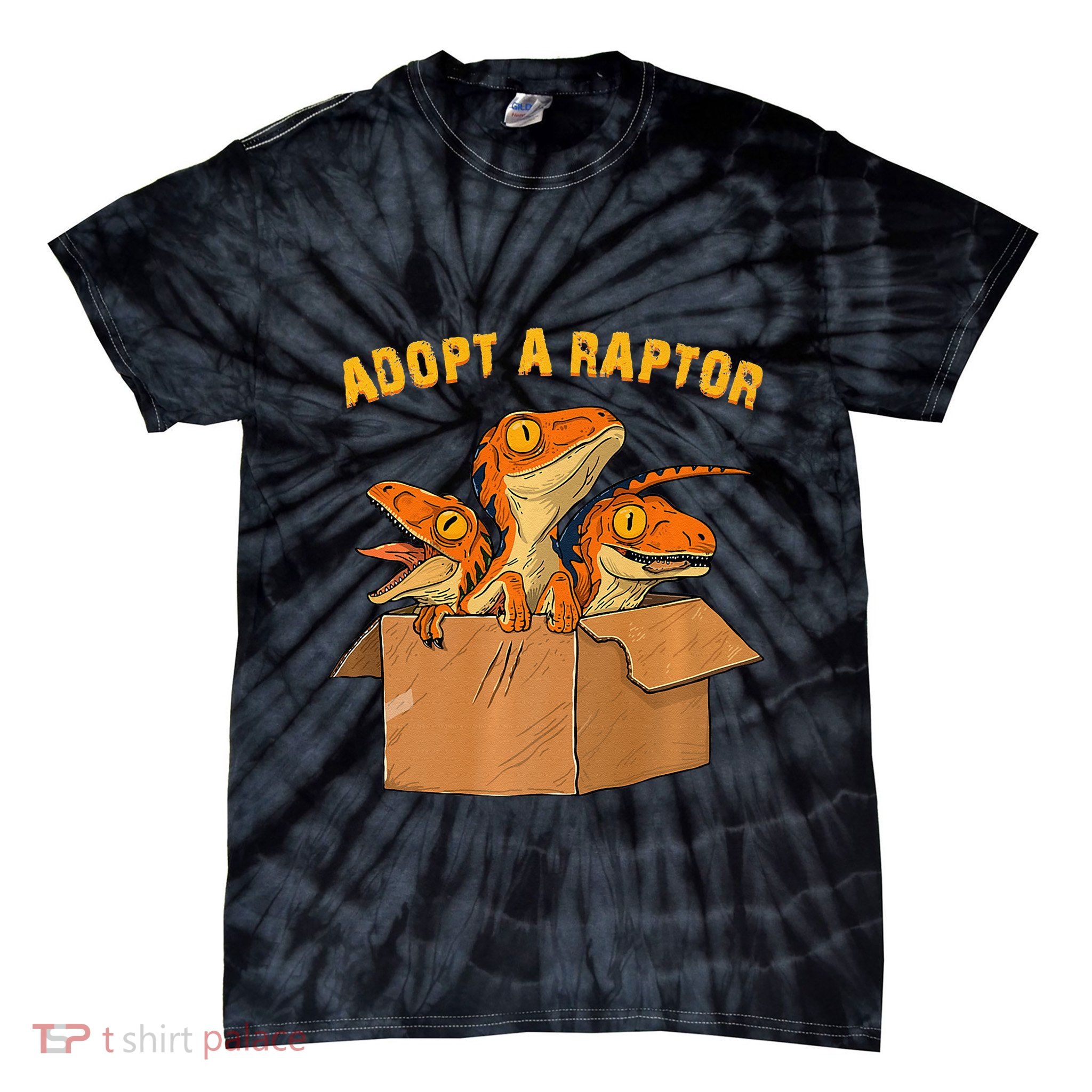 Adopt A Raptor Funny Tee Most Amazing Pets Tie-Dye T-Shirt