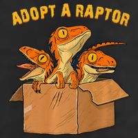Adopt A Raptor Funny Tee Most Amazing Pets Trucker Hat