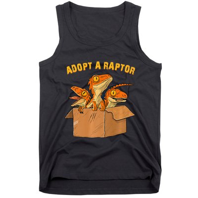 Adopt A Raptor Funny Tee Most Amazing Pets Tank Top