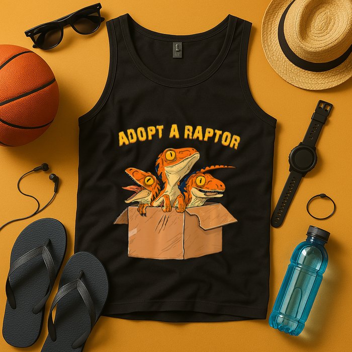 Adopt A Raptor Funny Tee Most Amazing Pets Tank Top