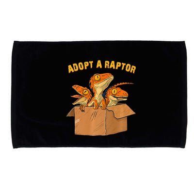 Adopt A Raptor Funny Tee Most Amazing Pets Microfiber Hand Towel