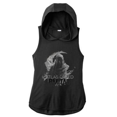 Ac Armitage Reaper Character Art Ladies PosiCharge Tri-Blend Wicking Draft Hoodie Tank