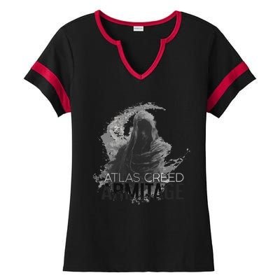 Ac Armitage Reaper Character Art Ladies Halftime Notch Neck Tee