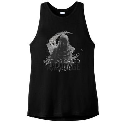 Ac Armitage Reaper Character Art Ladies PosiCharge Tri-Blend Wicking Tank