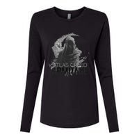 Ac Armitage Reaper Character Art Womens Cotton Relaxed Long Sleeve T-Shirt