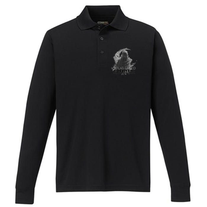 Ac Armitage Reaper Character Art Performance Long Sleeve Polo