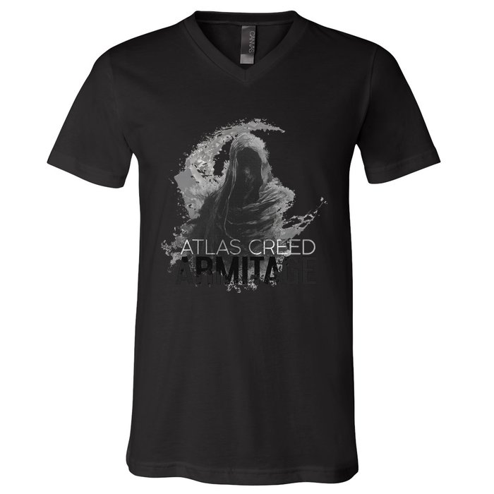 Ac Armitage Reaper Character Art V-Neck T-Shirt