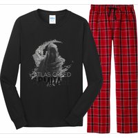 Ac Armitage Reaper Character Art Long Sleeve Pajama Set