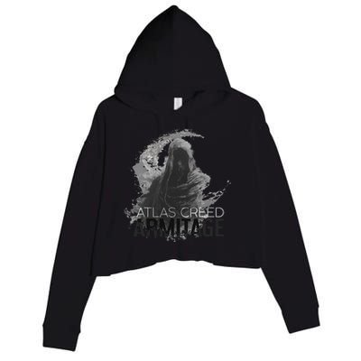 Ac Armitage Reaper Character Art Crop Fleece Hoodie