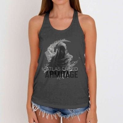 Ac Armitage Reaper Character Art Women's Knotted Racerback Tank