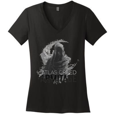 Ac Armitage Reaper Character Art Women's V-Neck T-Shirt