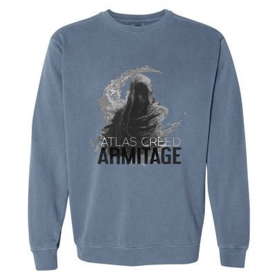 Ac Armitage Reaper Character Art Garment-Dyed Sweatshirt