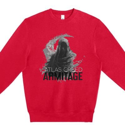 Ac Armitage Reaper Character Art Premium Crewneck Sweatshirt