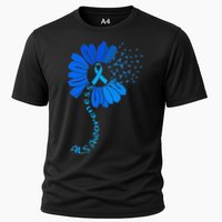 Als Awareness Ribbon Sunflower funny support squad Cooling Performance Crew T-Shirt