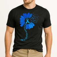 Als Awareness Ribbon Sunflower funny support squad Cooling Performance Crew T-Shirt