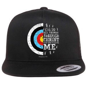 Archery Flat Bill Trucker Hat