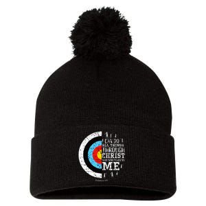 Archery Pom Pom 12in Knit Beanie