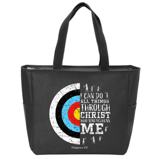Archery Zip Tote Bag