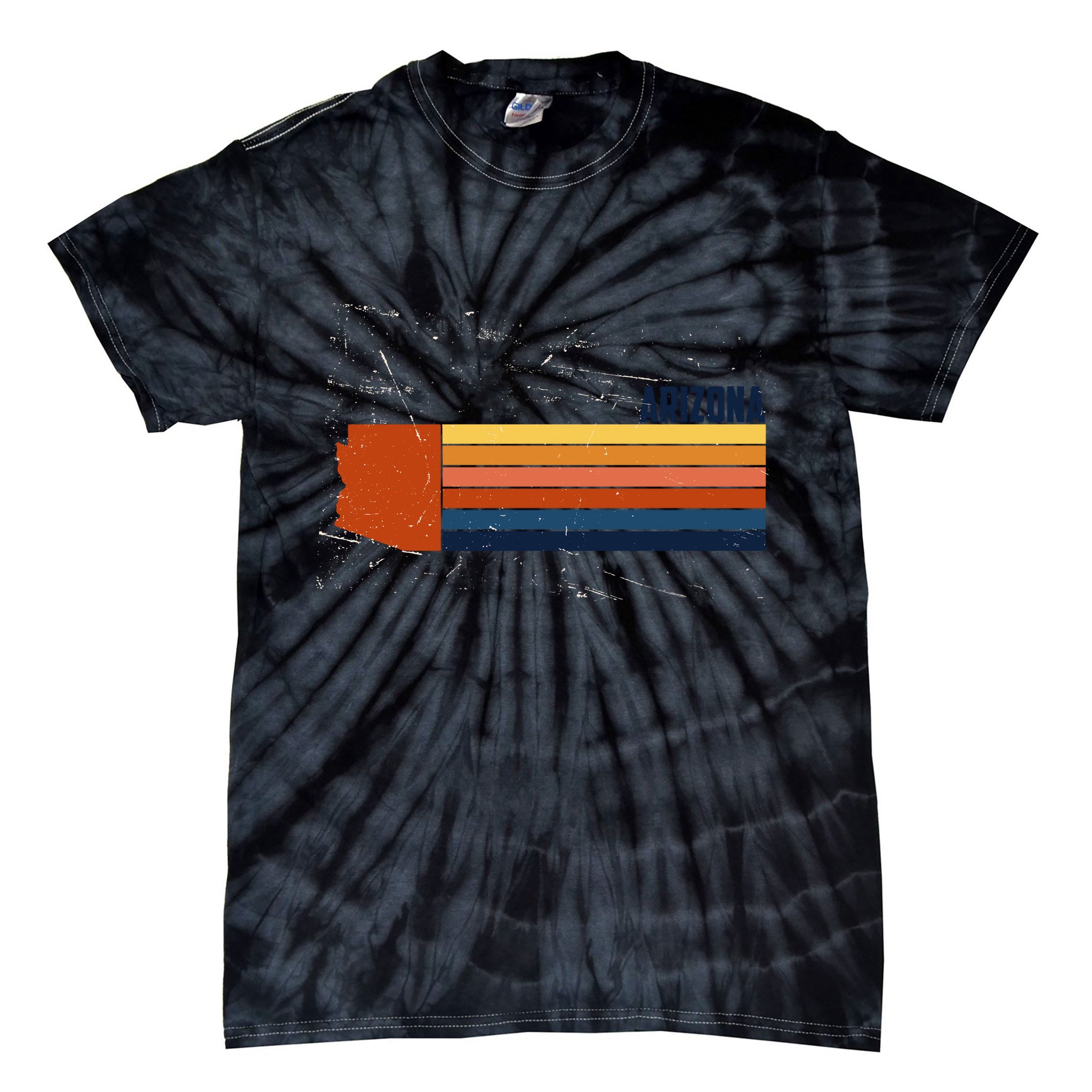 Retro Vintage Arizona Tie-Dye T-Shirt