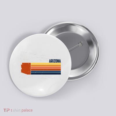 Retro Vintage Arizona Button