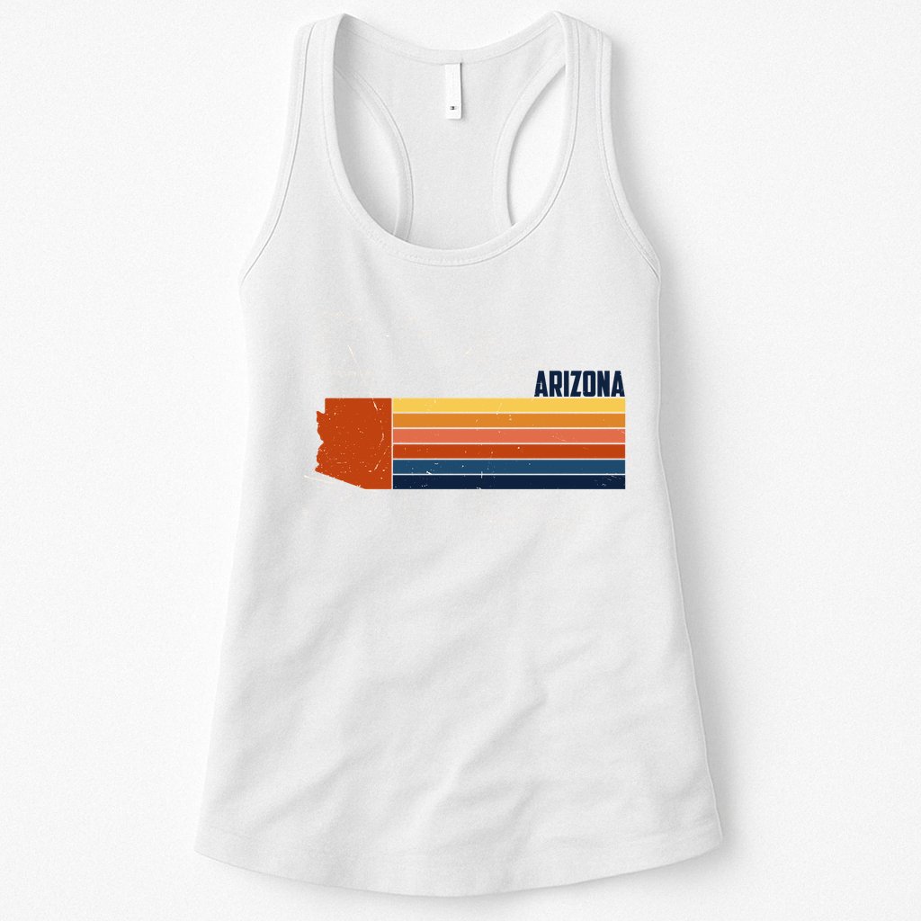 Retro Vintage Arizona Womens Tank Top