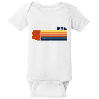 Retro Vintage Arizona Baby Bodysuit