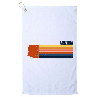 Retro Vintage Arizona Golf Towel