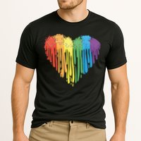 Autism Awareness Rainbow Puzzle Heart Cooling Performance Crew T-Shirt