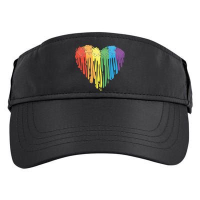 Autism Awareness Rainbow Puzzle Heart Adult Drive Performance Visor