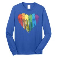 Autism Awareness Rainbow Puzzle Heart Long Sleeve Shirt