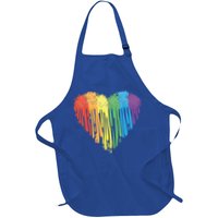 Autism Awareness Rainbow Puzzle Heart Apron