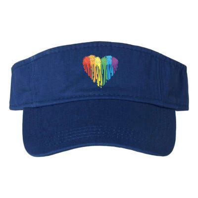 Autism Awareness Rainbow Puzzle Heart Visor