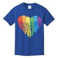 Autism Awareness Rainbow Puzzle Heart Kids T-Shirt