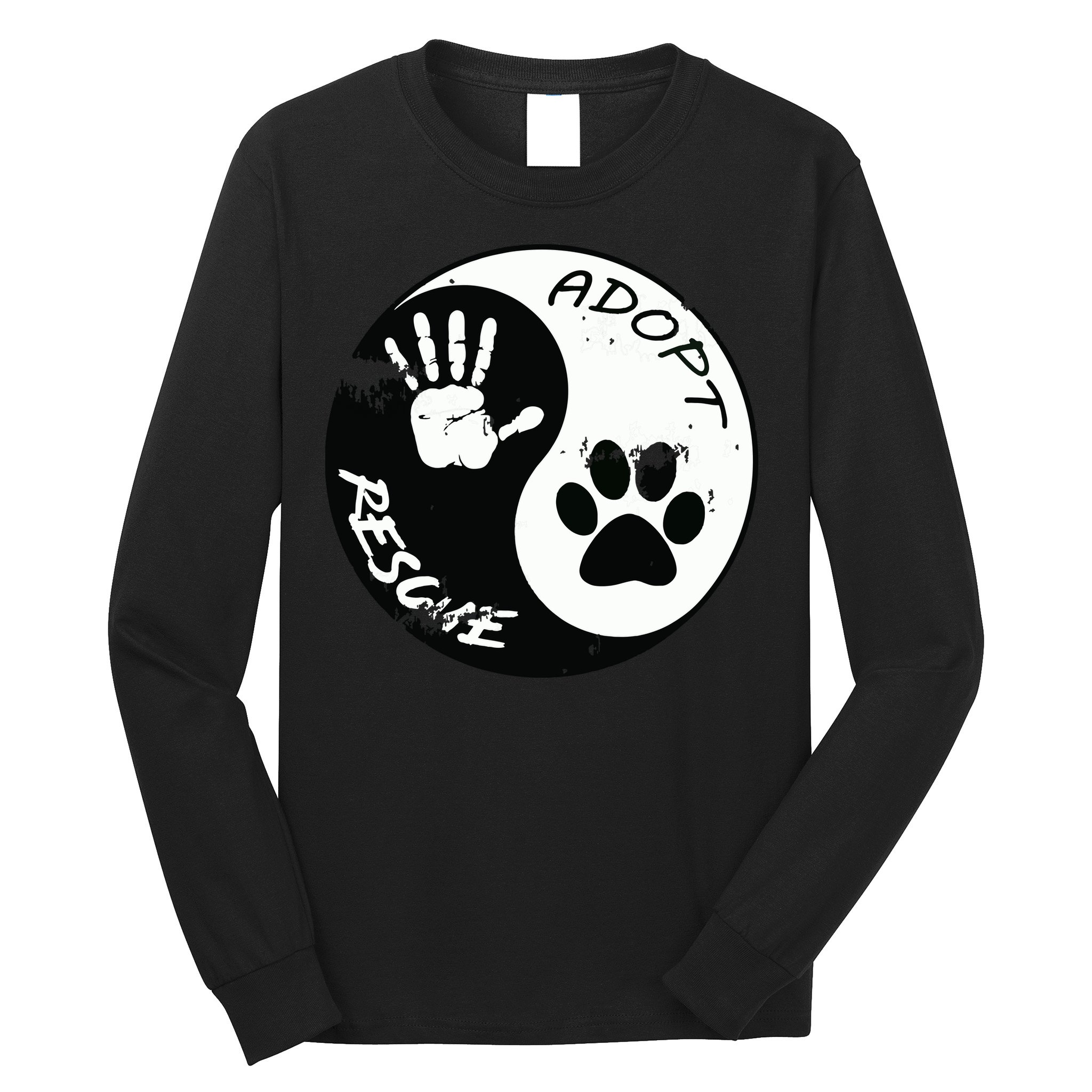 Adopt And Rescue Animal For Animal Foster Shelters Long Sleeve Shirt