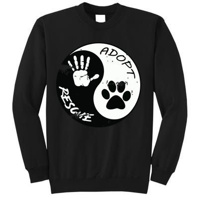 Adopt And Rescue Animal For Animal Foster Shelters Sweatshirt