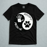 Adopt And Rescue Animal For Animal Foster Shelters T-Shirt