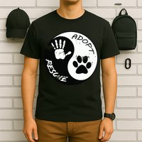 Adopt And Rescue Animal For Animal Foster Shelters T-Shirt