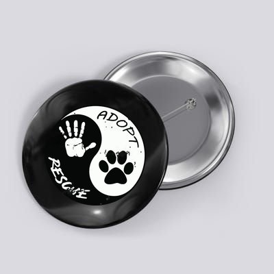 Adopt And Rescue Animal For Animal Foster Shelters Button