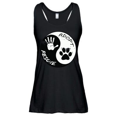 Adopt And Rescue Animal For Animal Foster Shelters Ladies Essential Flowy Tank