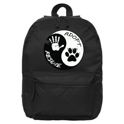 Adopt And Rescue Animal For Animal Foster Shelters 16 in Basic Backpack