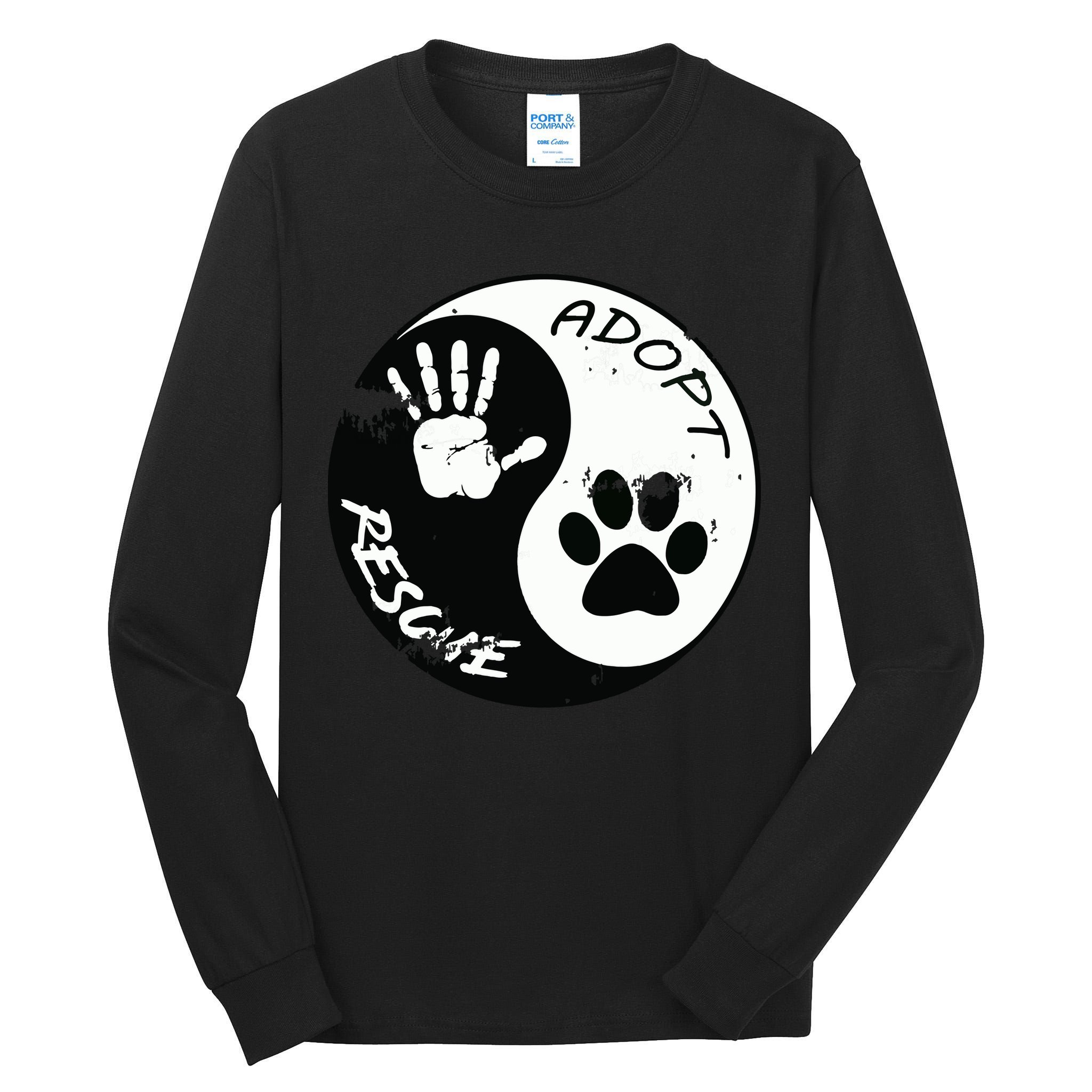 Adopt And Rescue Animal For Animal Foster Shelters Tall Long Sleeve T-Shirt