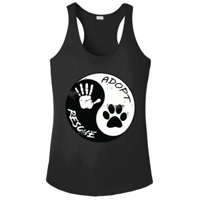 Adopt And Rescue Animal For Animal Foster Shelters Ladies PosiCharge Competitor Racerback Tank